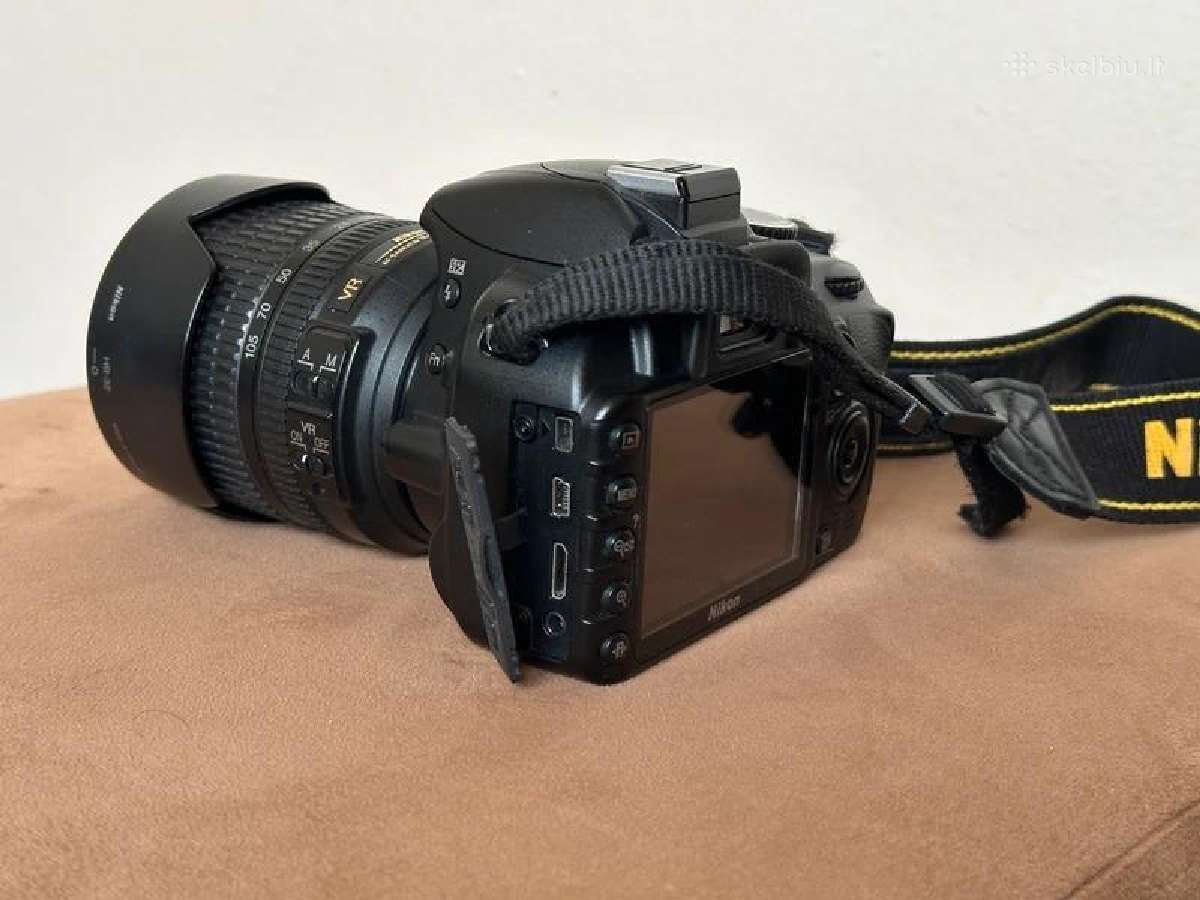 Nikon D3100 + 18-105mm f/3.5-5.6g Ed Vr - nuotraukos Nr. 3