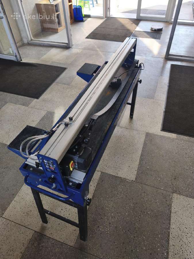 Plytelių pjovimo staklės Scheppach 1200mm ilgio! - nuotraukos Nr. 3