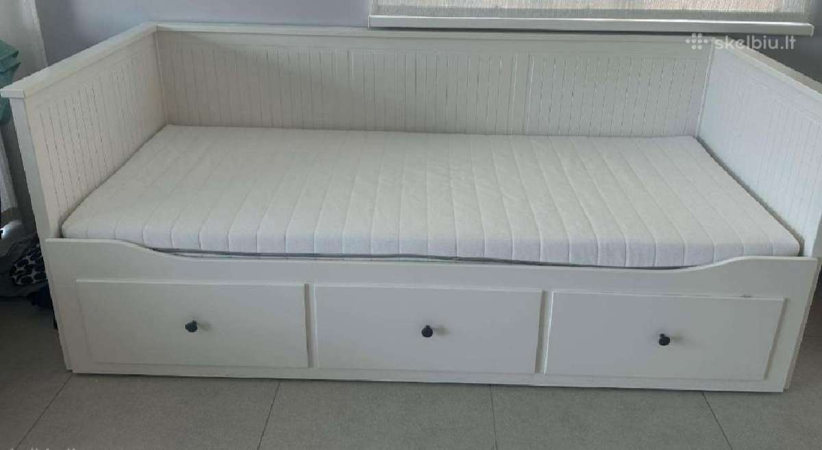 Dvigulė lova ikea hemnes