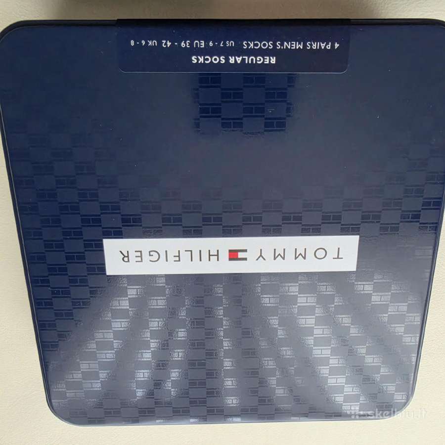 Tommy Hilfiger kojinės 39-42 dydžio dovanų dėžutėj - nuotraukos Nr. 4