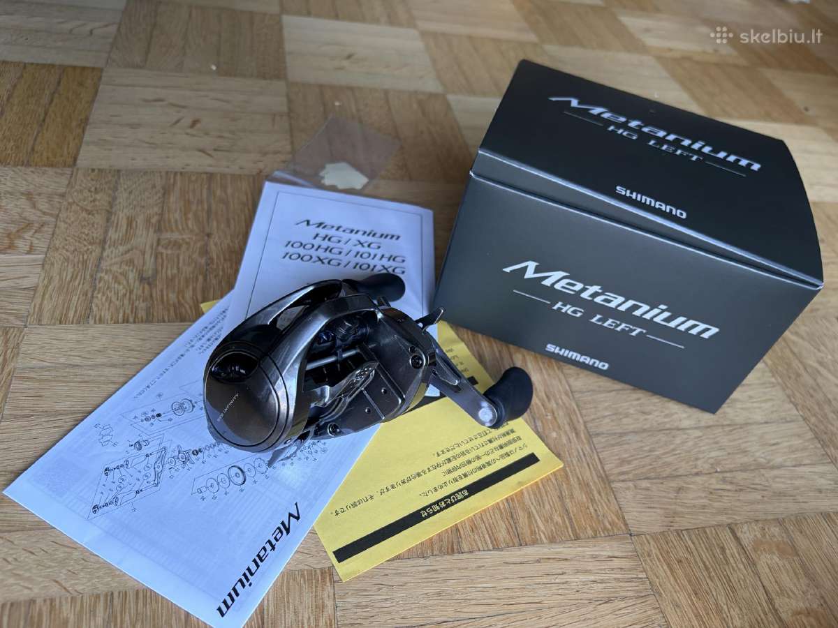 Shimano Metanium 20 Hg nauja - nuotraukos Nr. 2