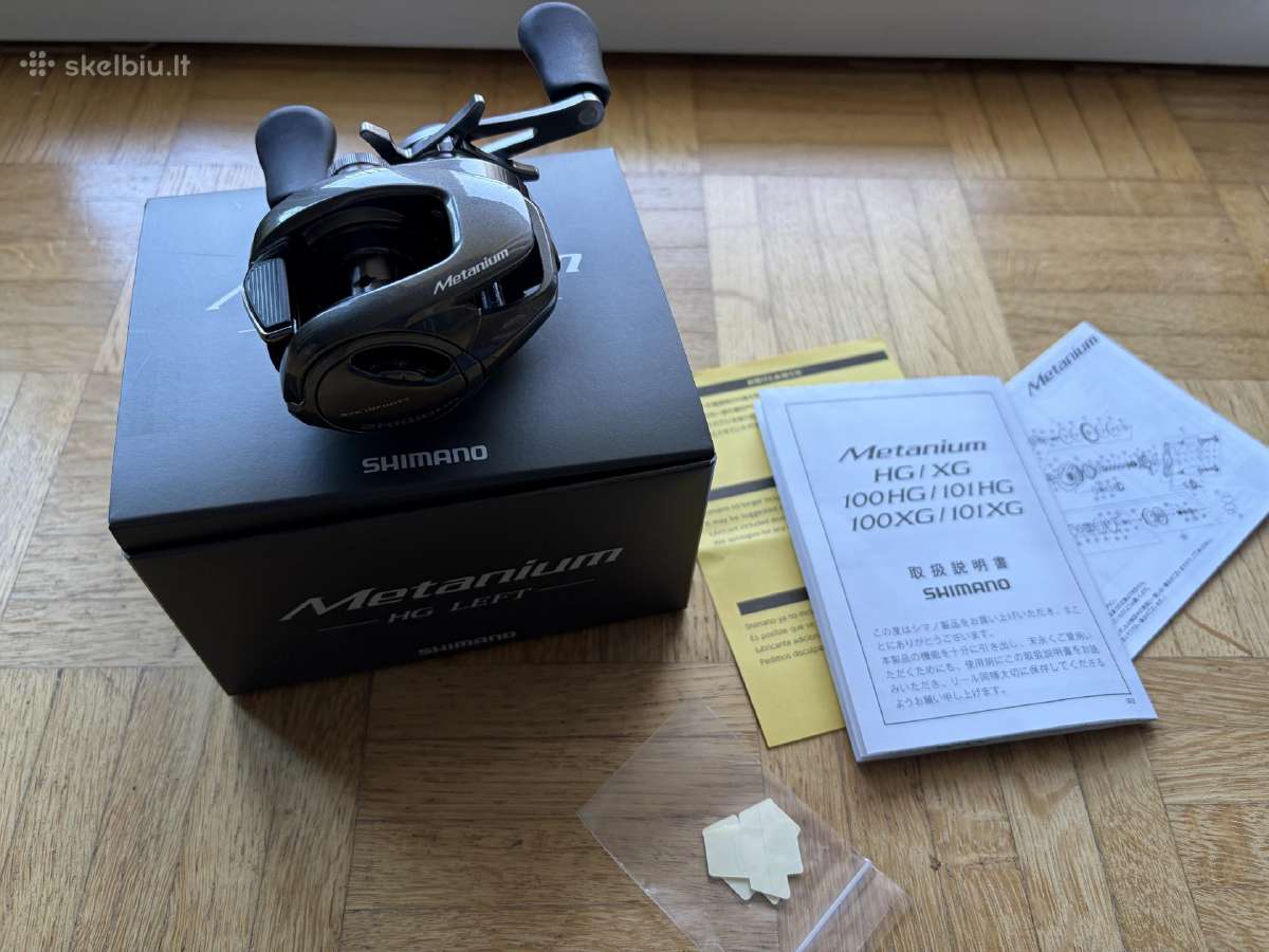 Shimano Metanium 20 Hg nauja - nuotraukos Nr. 7