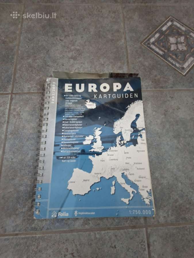 Atlasai žemelapiai - nuotraukos Nr. 2