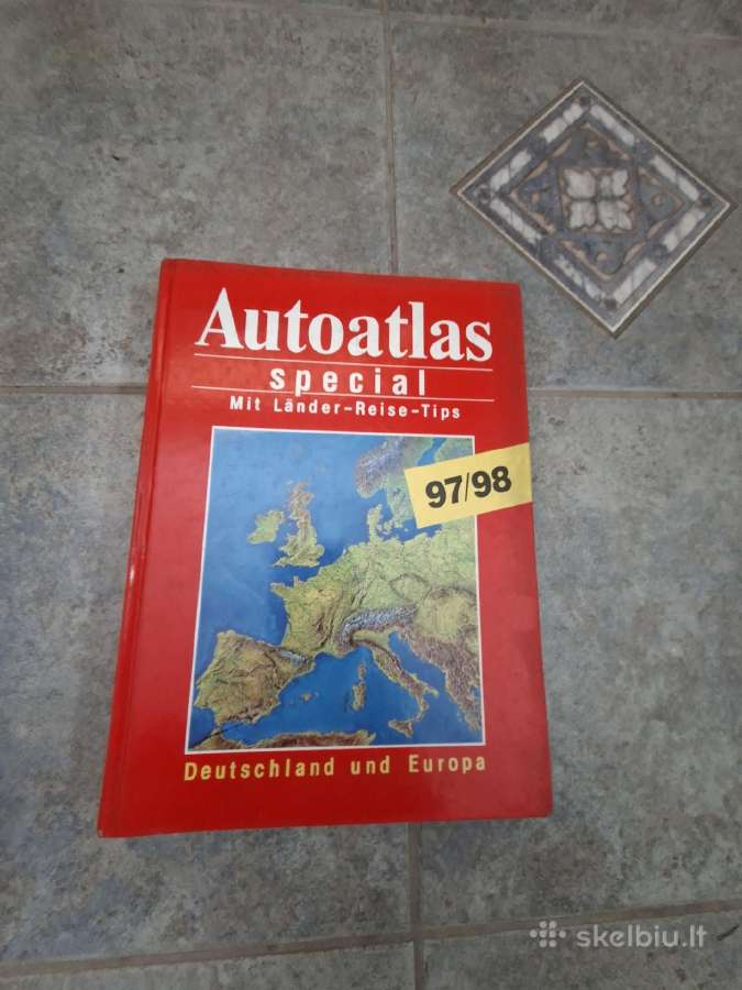Atlasai žemelapiai - nuotraukos Nr. 3