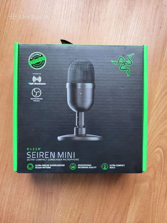 Mikrofonas Razer Seiren V3 Mini
