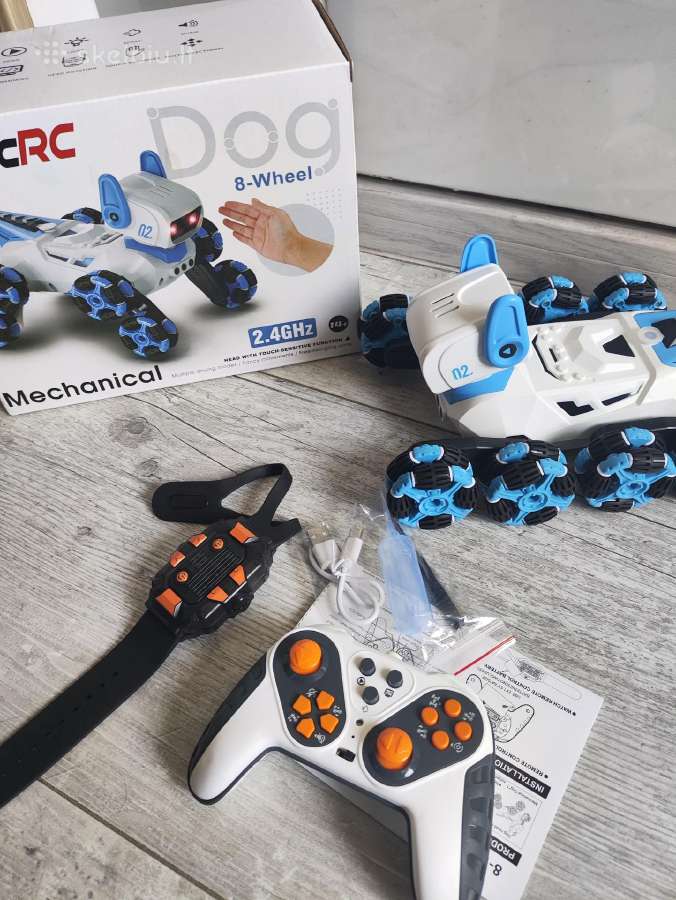 RC Robotas šuniukas valdomas pulteliu su funkcijom - nuotraukos Nr. 2