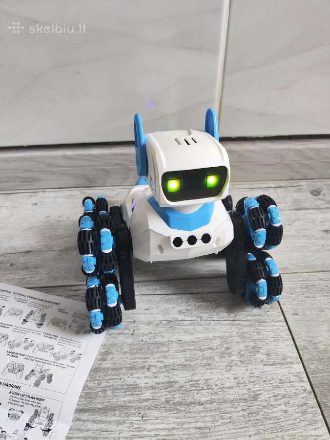 RC Robotas šuniukas valdomas pulteliu su funkcijom - nuotraukos Nr. 3