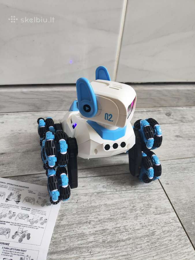 RC Robotas šuniukas valdomas pulteliu su funkcijom - nuotraukos Nr. 4