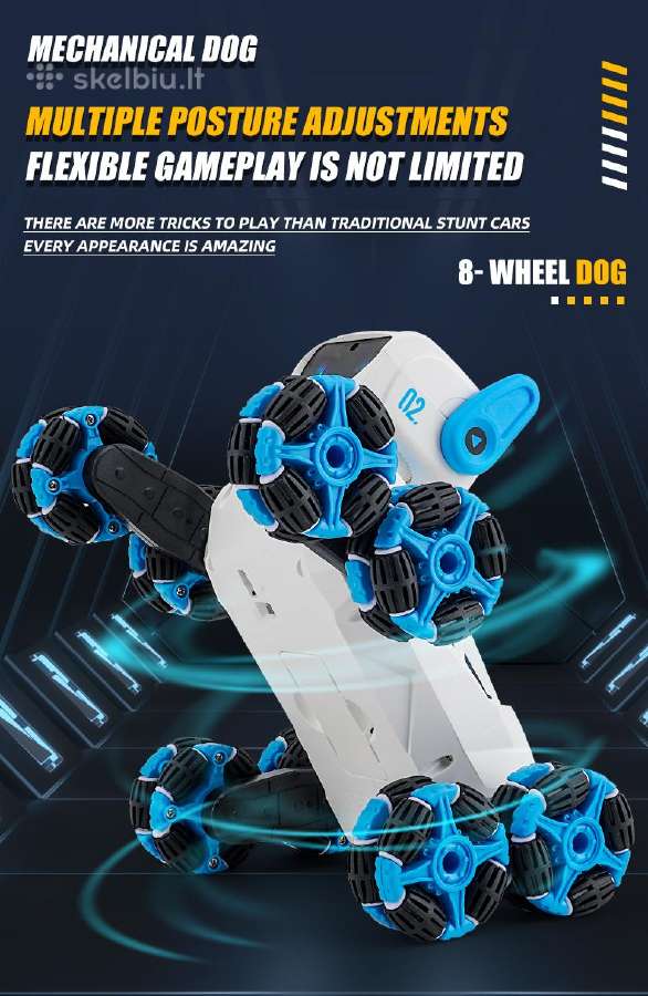 RC Robotas šuniukas valdomas pulteliu su funkcijom - nuotraukos Nr. 18