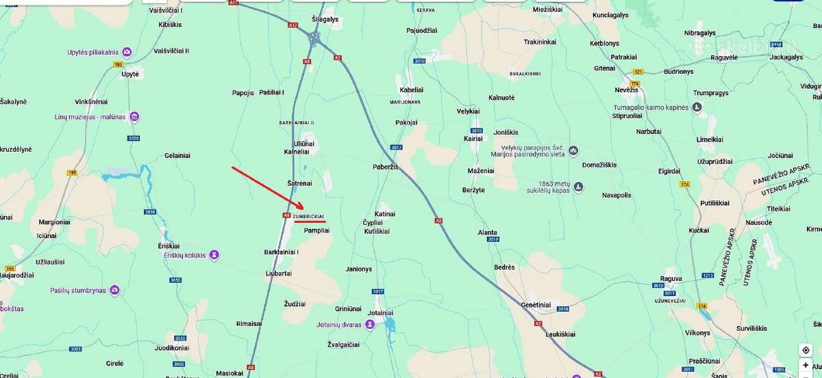 Išnuomoju 2 ha žemės sklypą Žumbrickių k. Panevėži - nuotraukos Nr. 5