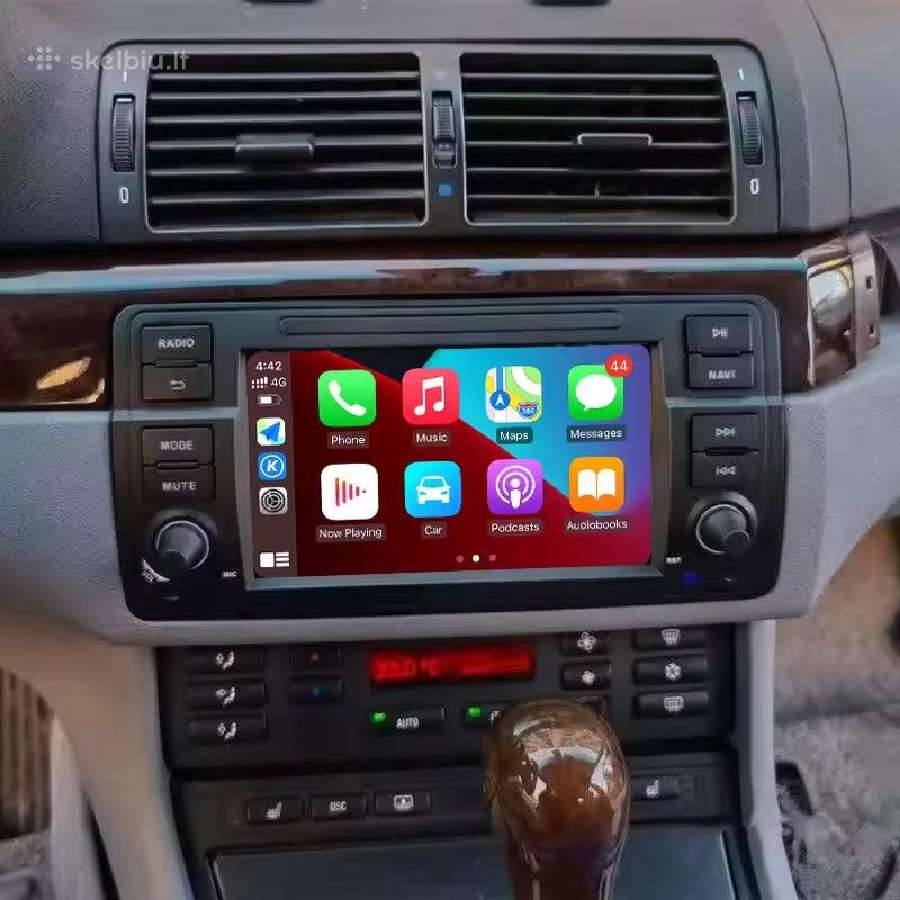 Bmw E60 E61 E90 E91e63 E46 E39 android multimedija - nuotraukos Nr. 5