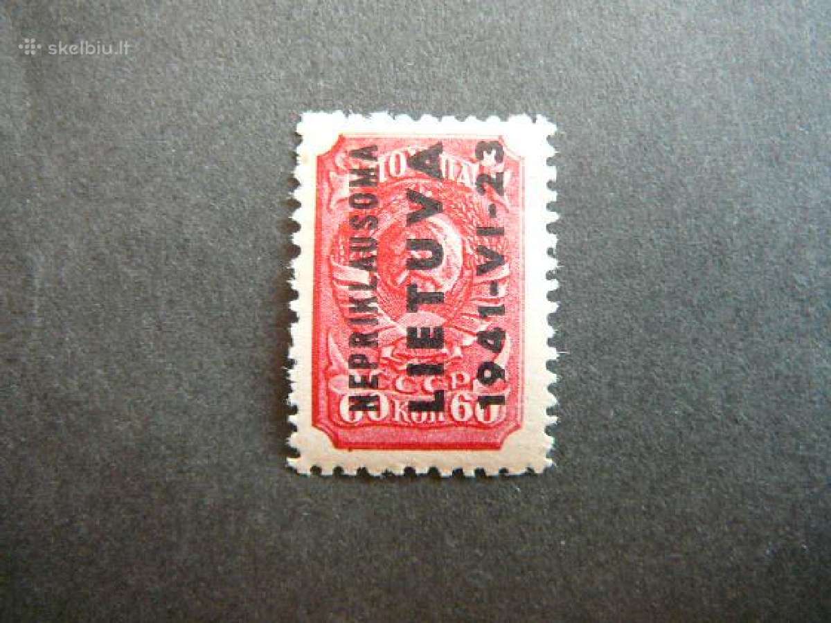 Lietuva 1941 Nepriklausoma Lietuva 60kap np08sl