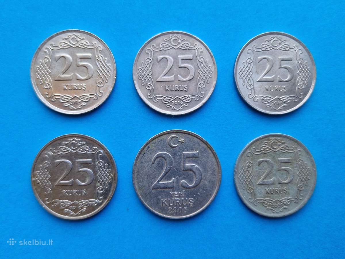 Atnaujinta. Turkijos monetos - nuotraukos Nr. 12