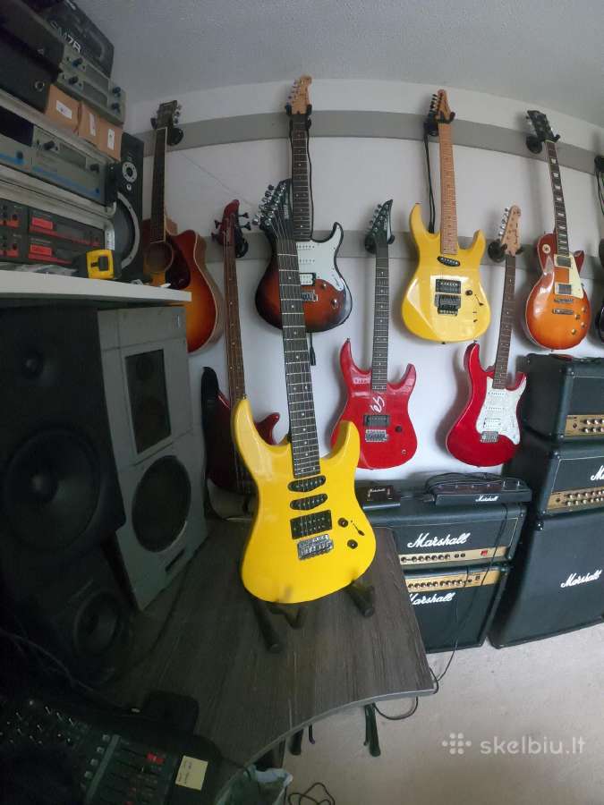 Elektrinė gitara Yamaha Rgx 112 / geltona