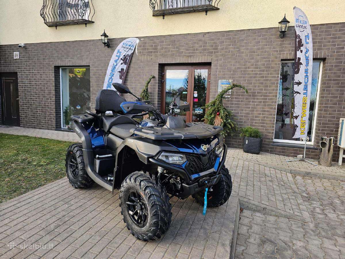 Keturratis Cfmoto Cforce 625 Touring Nauja spalva!