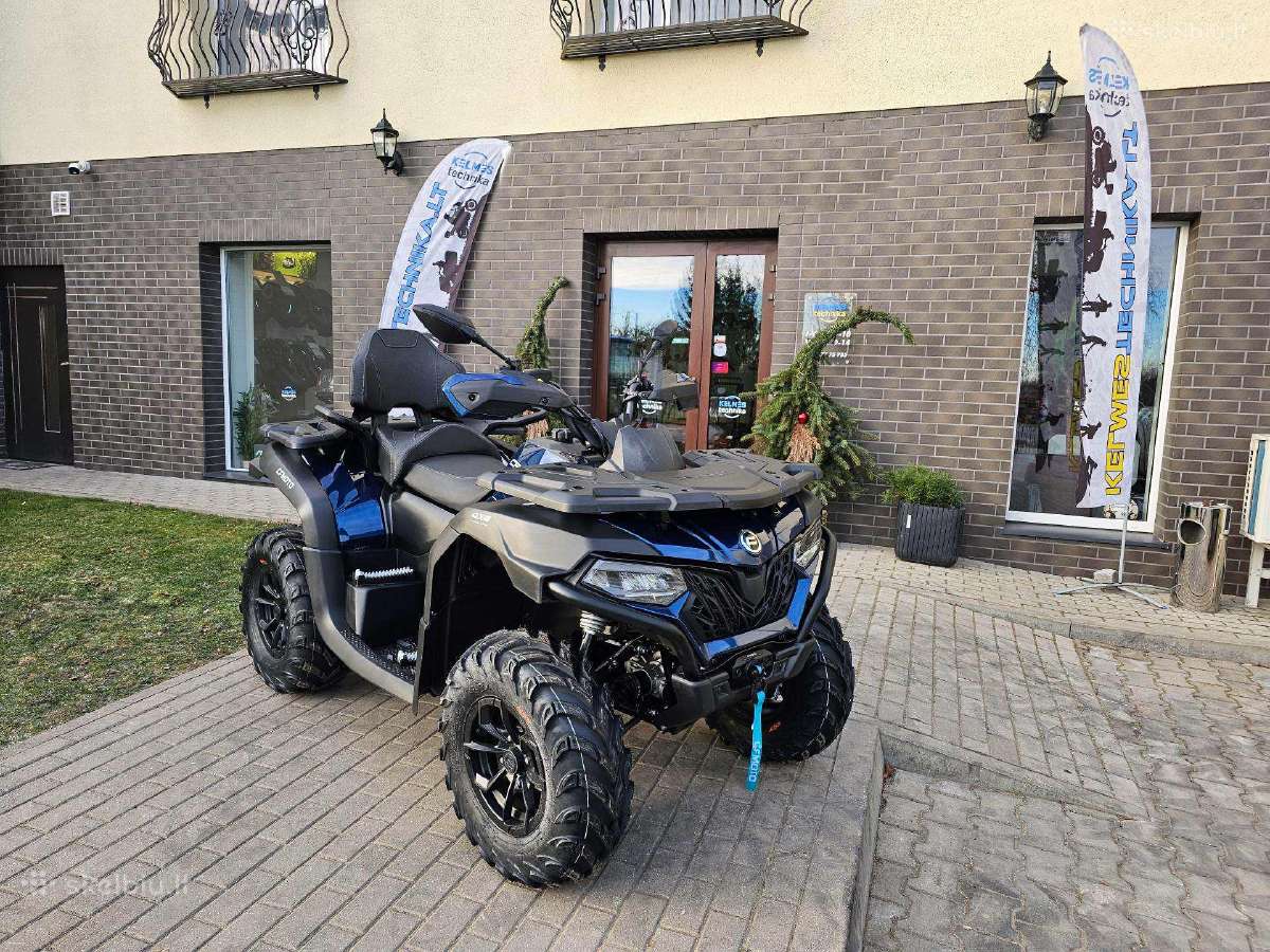 Keturratis Cfmoto Cforce 625 Touring Nauja spalva! - nuotraukos Nr. 13