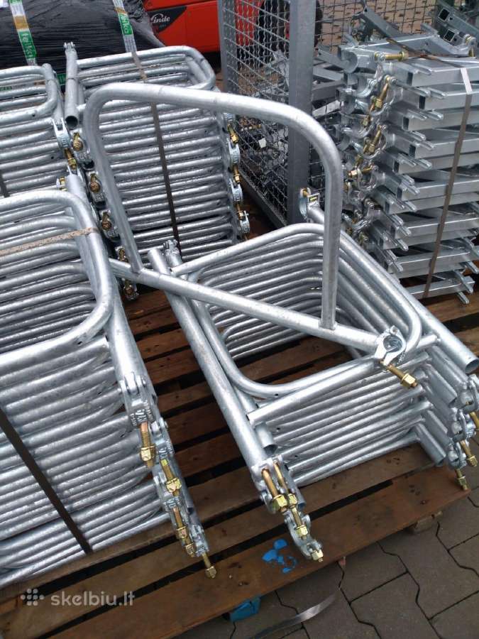 Plettac fasadiniai pastoliai 90 m² - nuotraukos Nr. 4