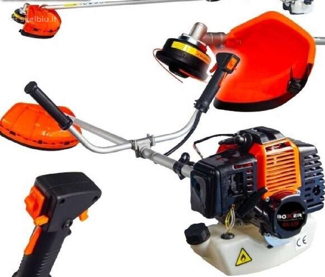 Naujas Benzininis trimeris Boxer Bx-120 4,1 kw