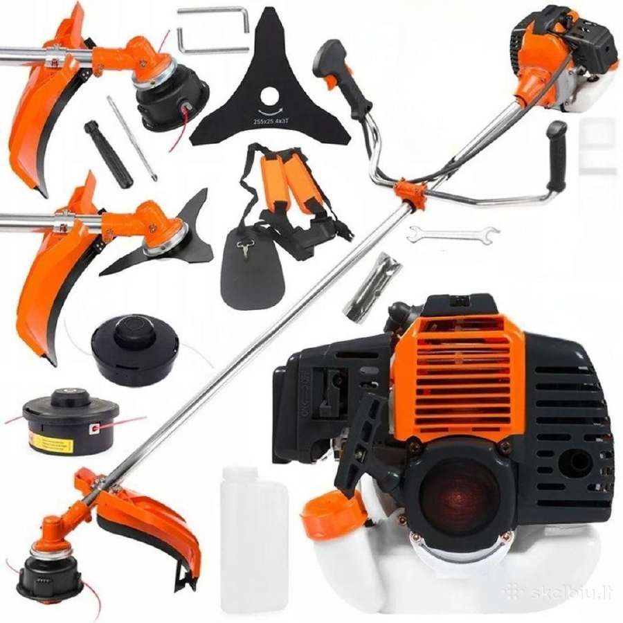 Naujas Benzininis trimeris Boxer Bx-120 4,1 kw - nuotraukos Nr. 4
