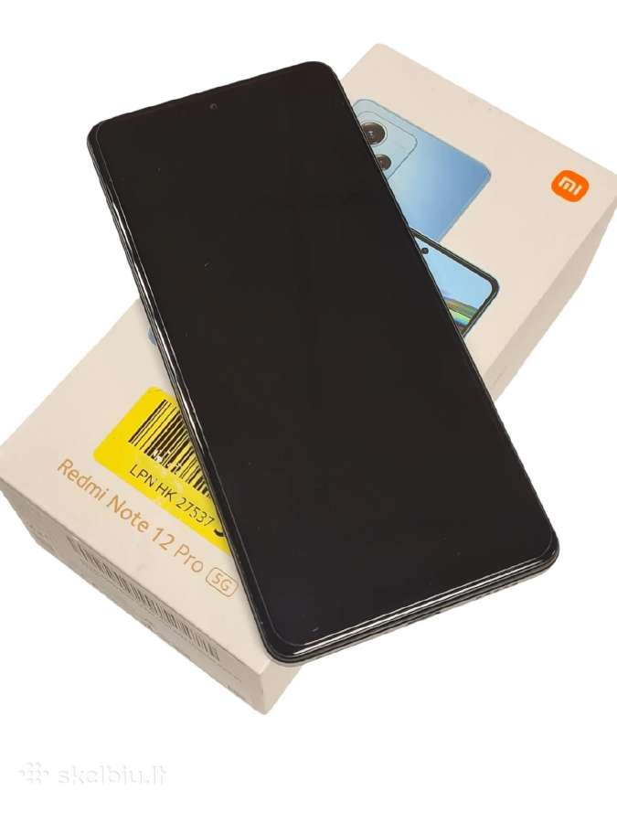 Xiaomi Redmi Note 12 Pro 5G 256gb + 3 mėn. garanti - nuotraukos Nr. 2