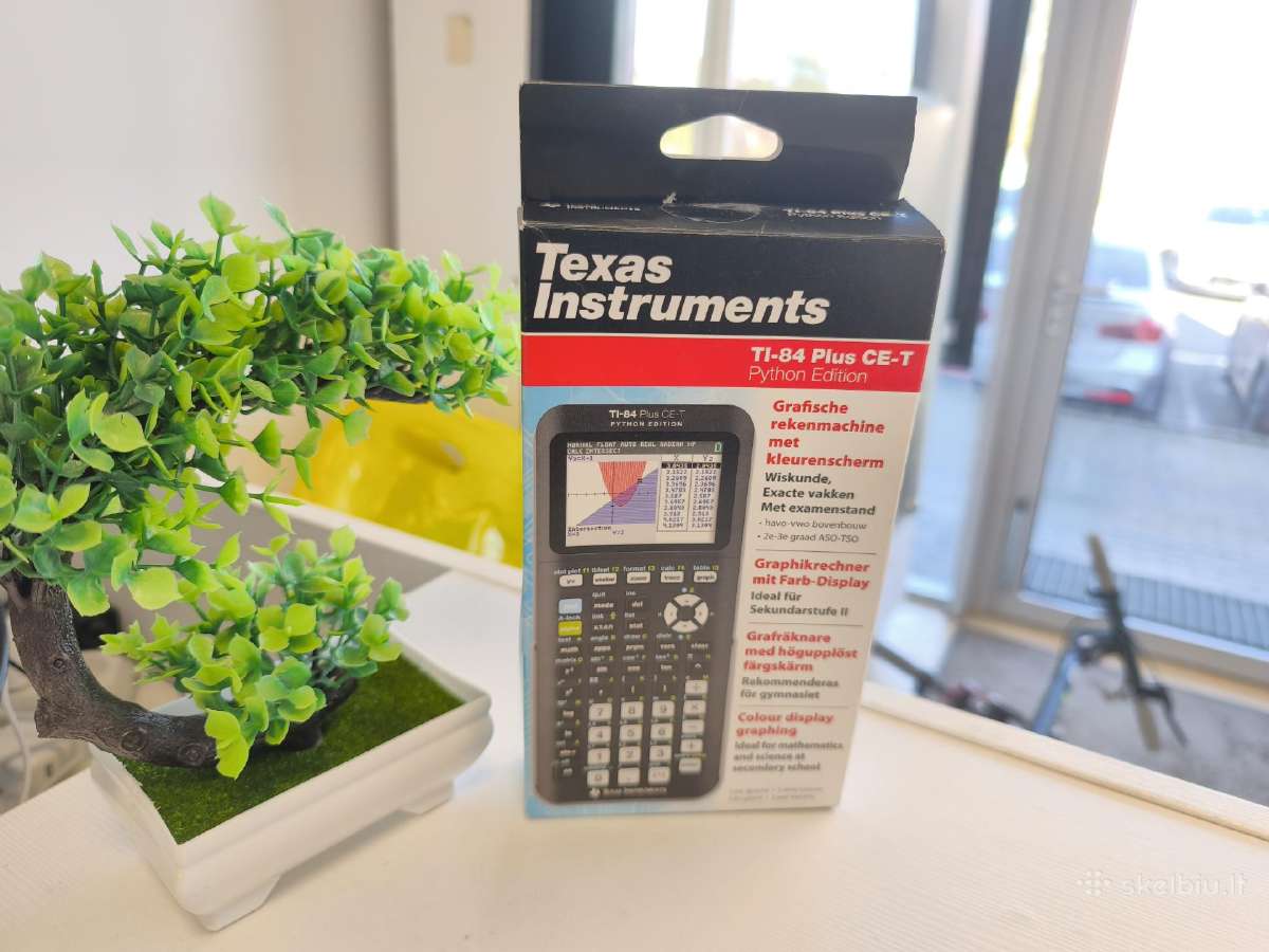 Texas Instruments Ti 84 Plus CE-t Phyton Edition