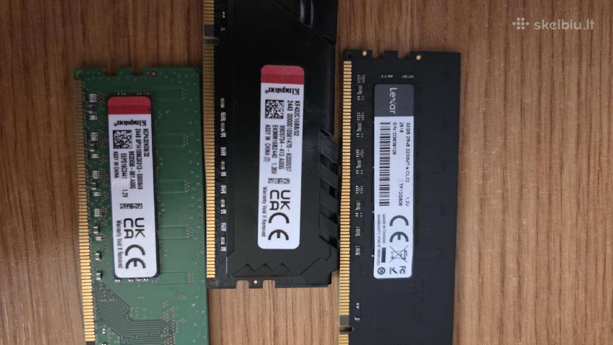 RAM Ddr4, Kingston, Furry Beast, 3200mhz, 32gb, 16