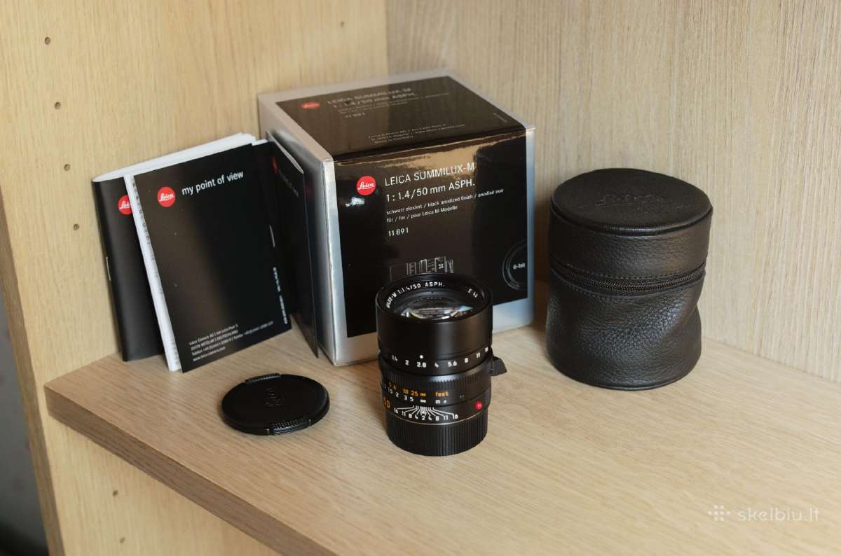 Leica Summilux 50mm 1.4 Asph. 11891 - nuotraukos Nr. 8