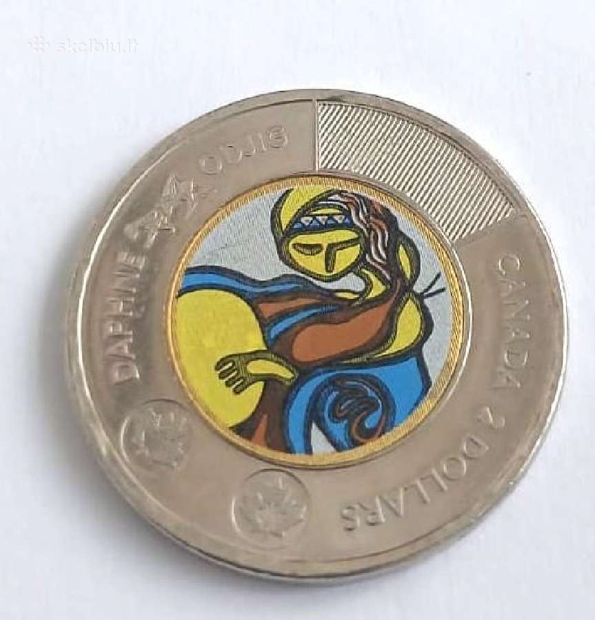 2 Kanados doleriai 2025