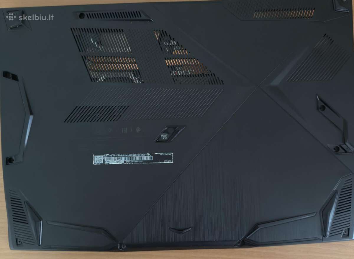 Msi Gf63 Thin 12ve - nuotraukos Nr. 2