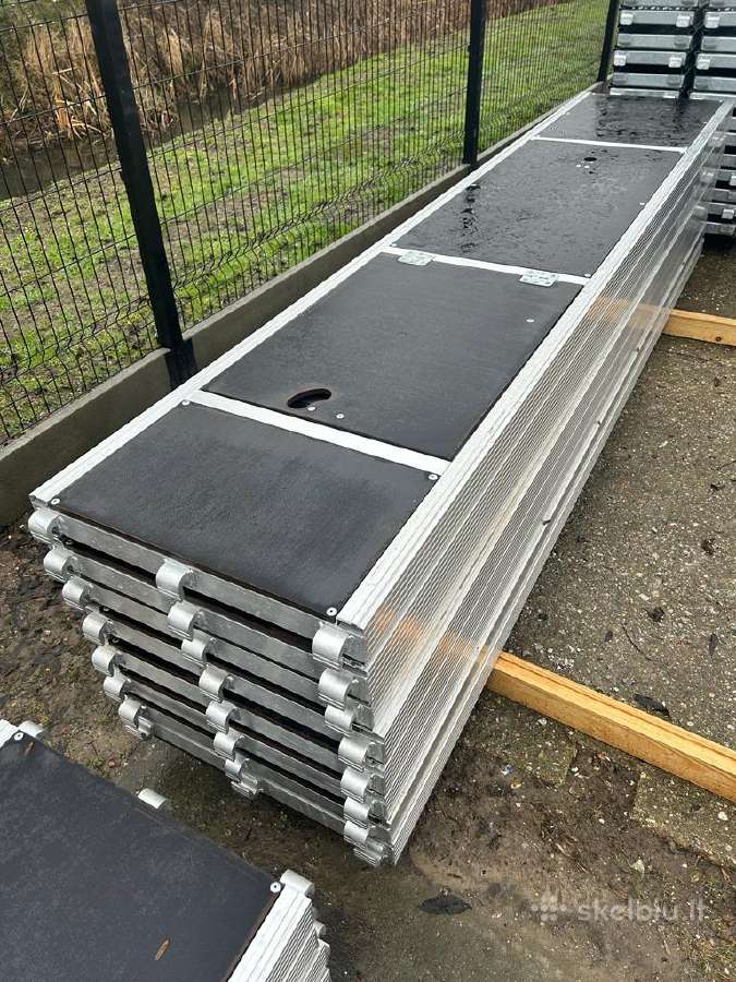 Baumann Aliuminio Fasadiniai Pastoliai 150 m² - nuotraukos Nr. 5