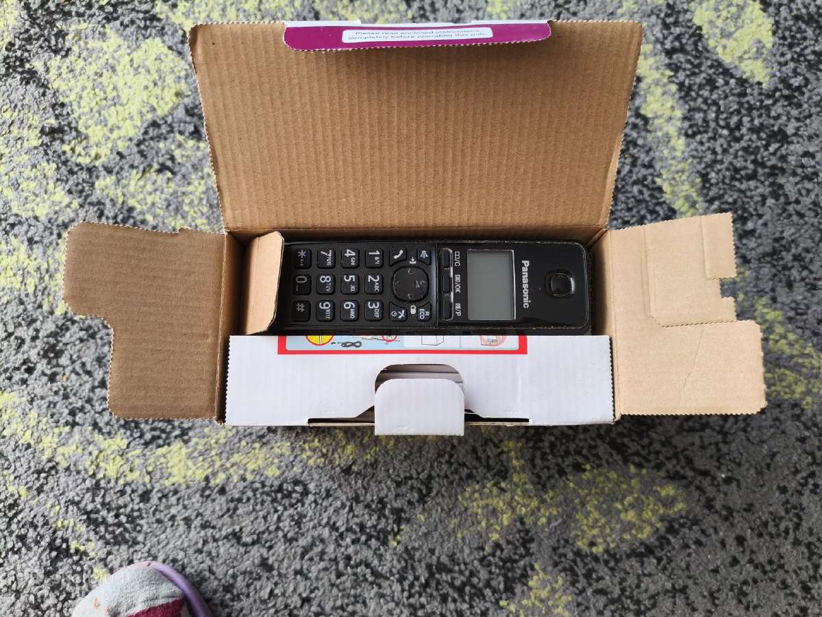 Laidinis nešiojamas telefonas Panasonic - nuotraukos Nr. 2
