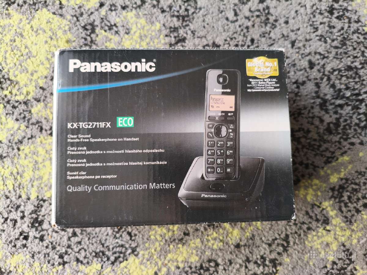 Laidinis nešiojamas telefonas Panasonic