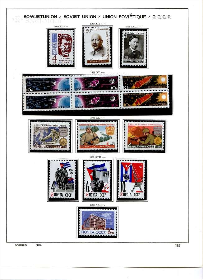 Ssr TSRS pilnas 1961-1991 pasto zenklu komplektas - nuotraukos Nr. 7
