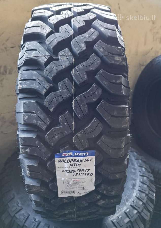 Naujos Falken Wildpeak M/t 285/70r17 121/118q Tl - nuotraukos Nr. 5