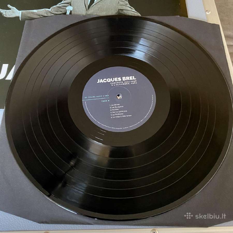 Jacques Brel - Cabarets 1954 - 1956 (Vinyl) - nuotraukos Nr. 3