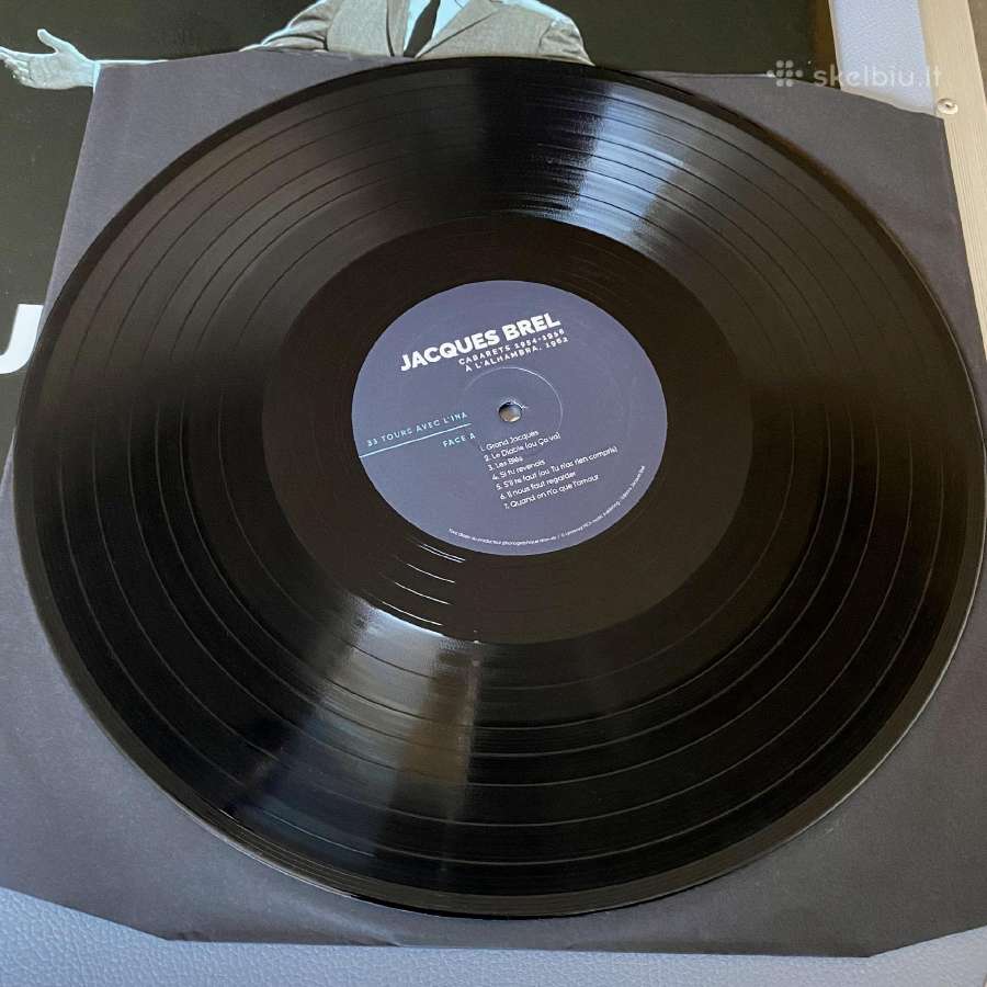 Jacques Brel - Cabarets 1954 - 1956 (Vinyl) - nuotraukos Nr. 4