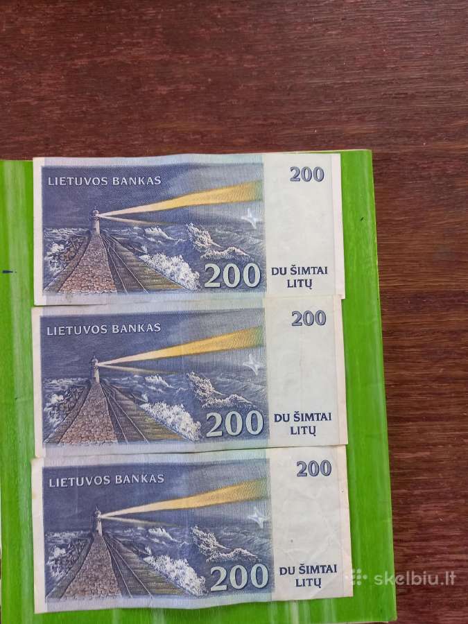 Parduodu 200 litų.