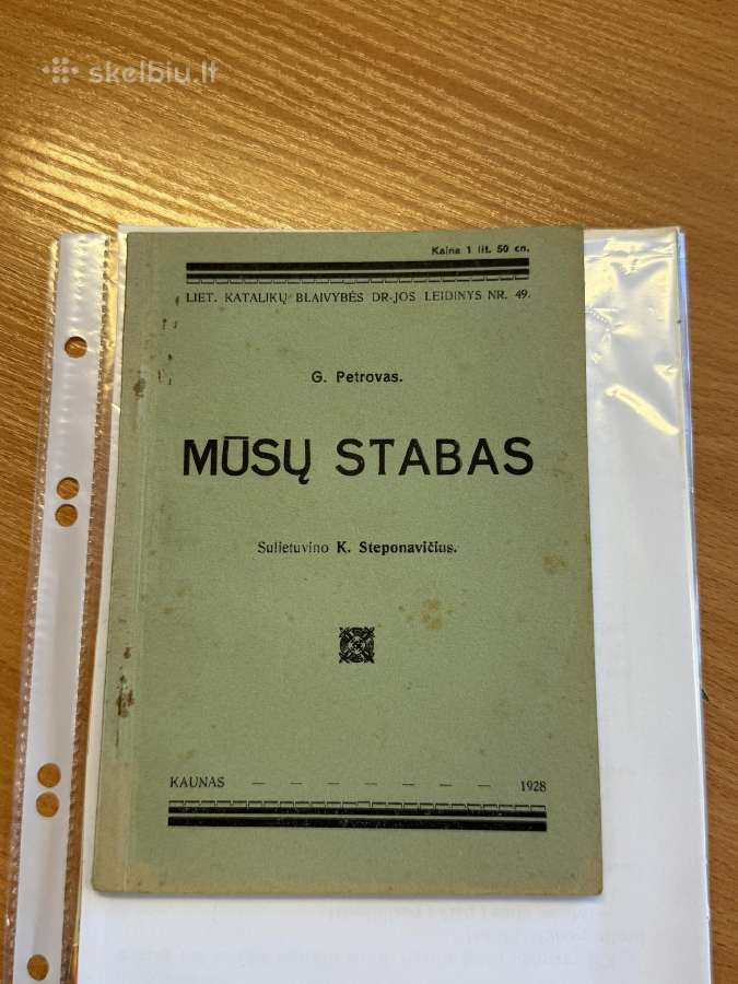 Mūsų stabas 1928