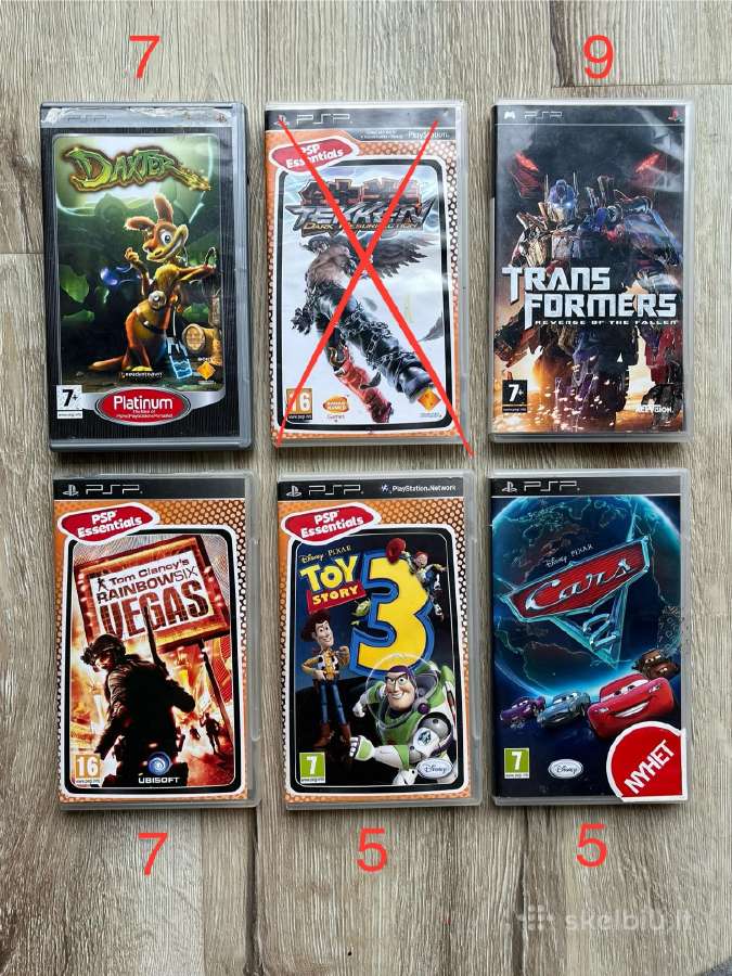Playstation Portable PSP žaidimai