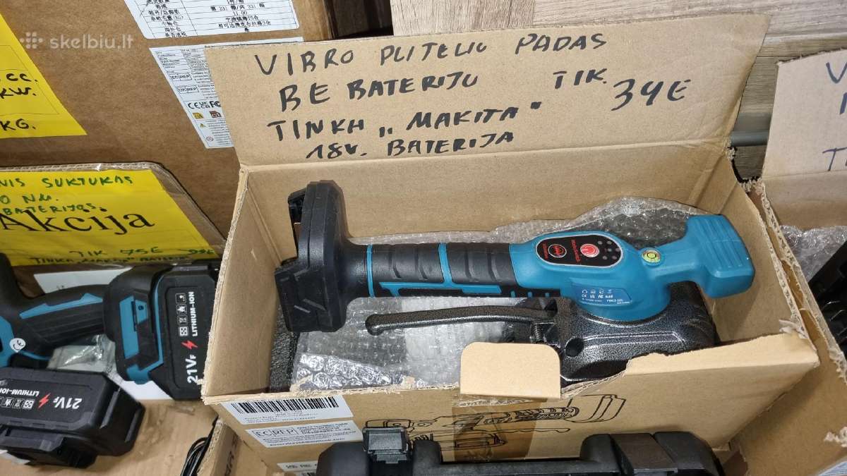Vibro pliteliu padas.makita.devalt