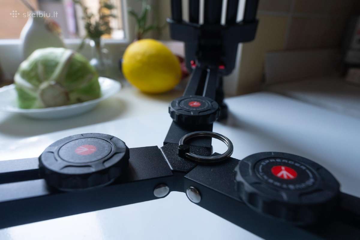 Manfrotto 502ah, Manfrotto 645 fast twin legs - nuotraukos Nr. 4