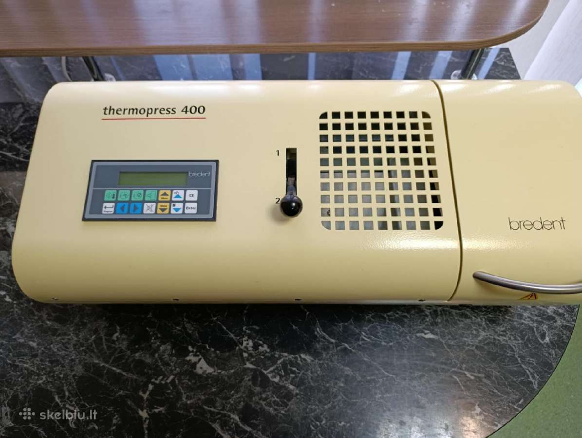 Bredent Thermopress 400 elastinėms plokštelėms