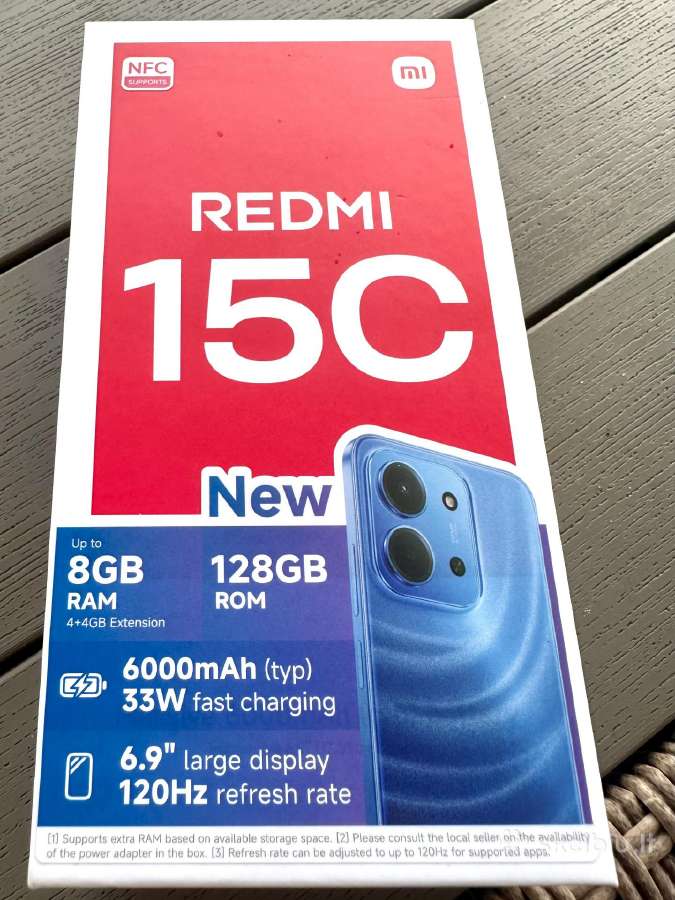 Naujas Xiaomi Redmi 15c 128gb
