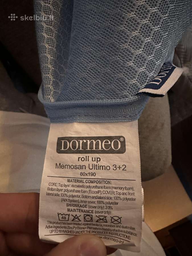 Dormeo memosan ultimo 3+2 antčiužinis - nuotraukos Nr. 5