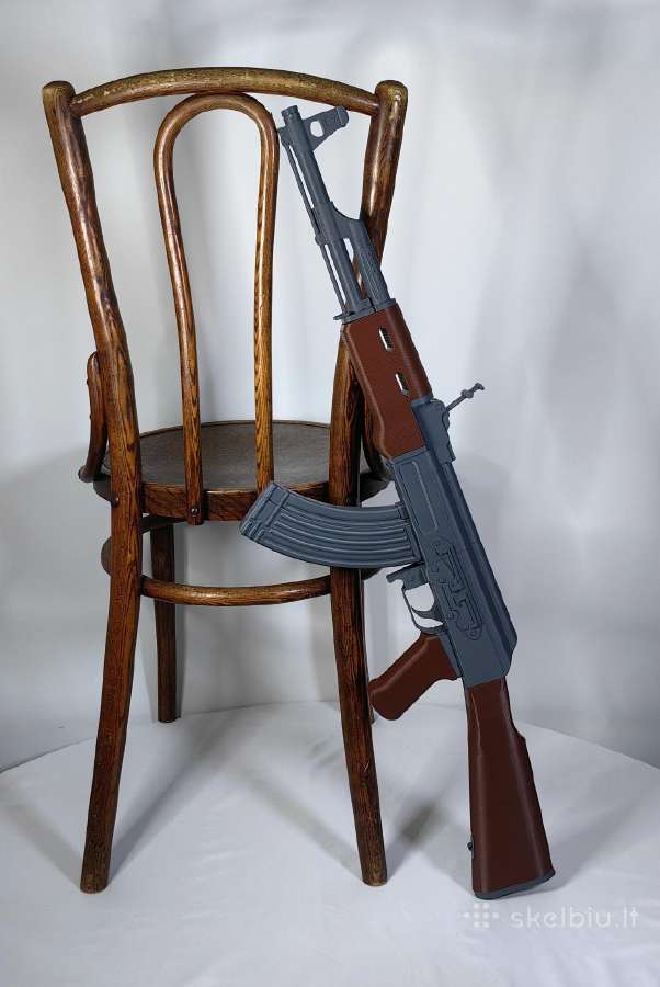 Ak-47 3D spausdinta replika 86 cm dekoracija /