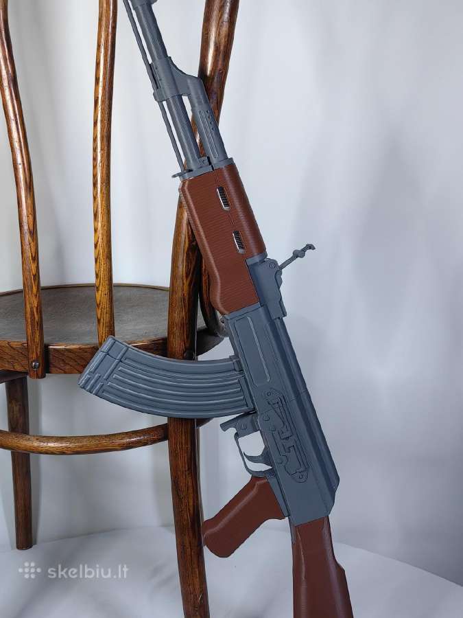Ak-47 3D spausdinta replika 86 cm dekoracija / - nuotraukos Nr. 2