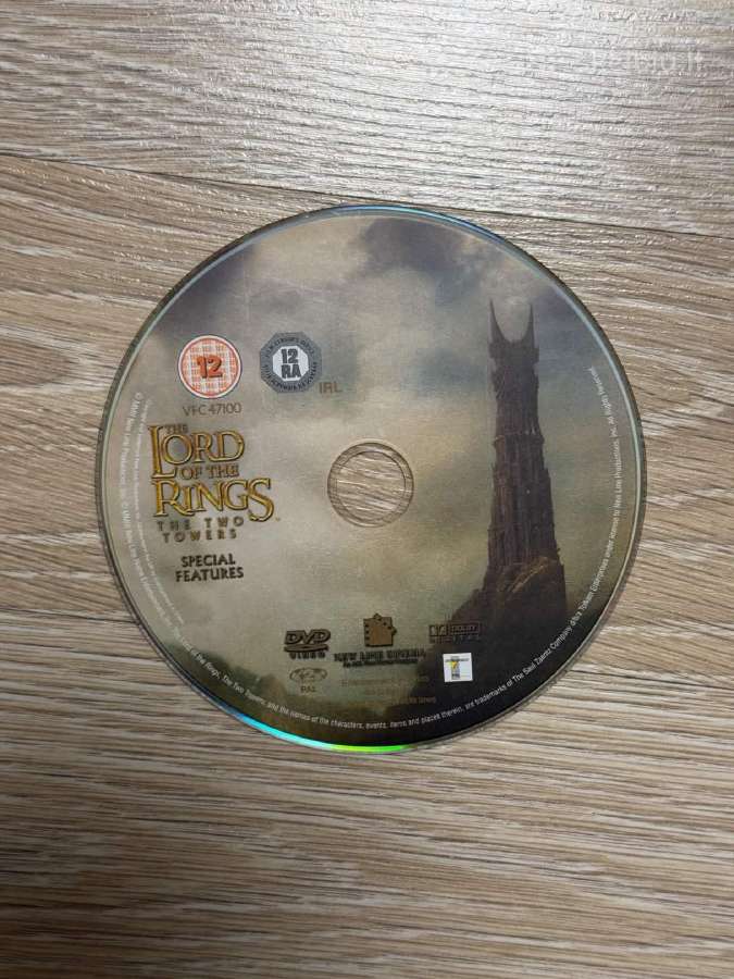 The Lord of the Rings The Two Towers Dvd - nuotraukos Nr. 10