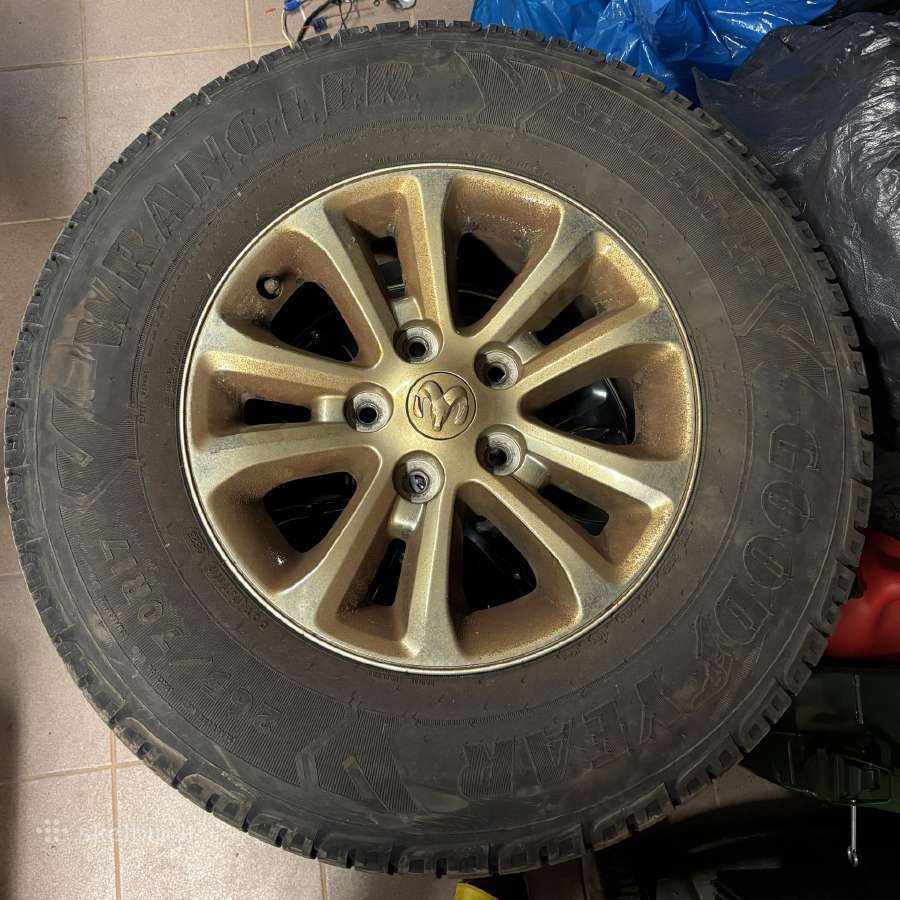 Parduodami Dodge RAM ratlankiai - nuotraukos Nr. 2
