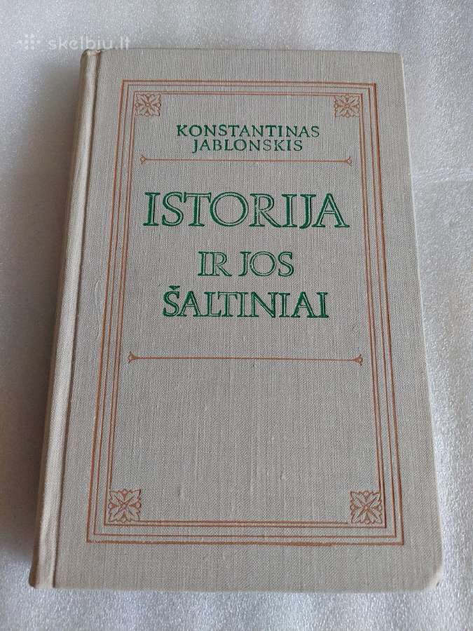 Istorija ir jos šaltiniai