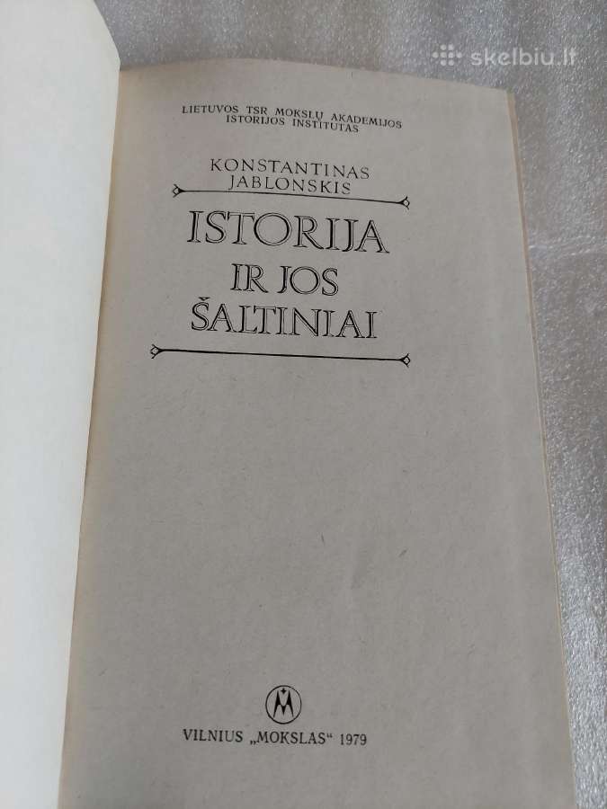 Istorija ir jos šaltiniai - nuotraukos Nr. 2